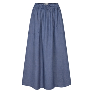 Lollys Laundry AkaneLL Maxi Skirt Dark Blue